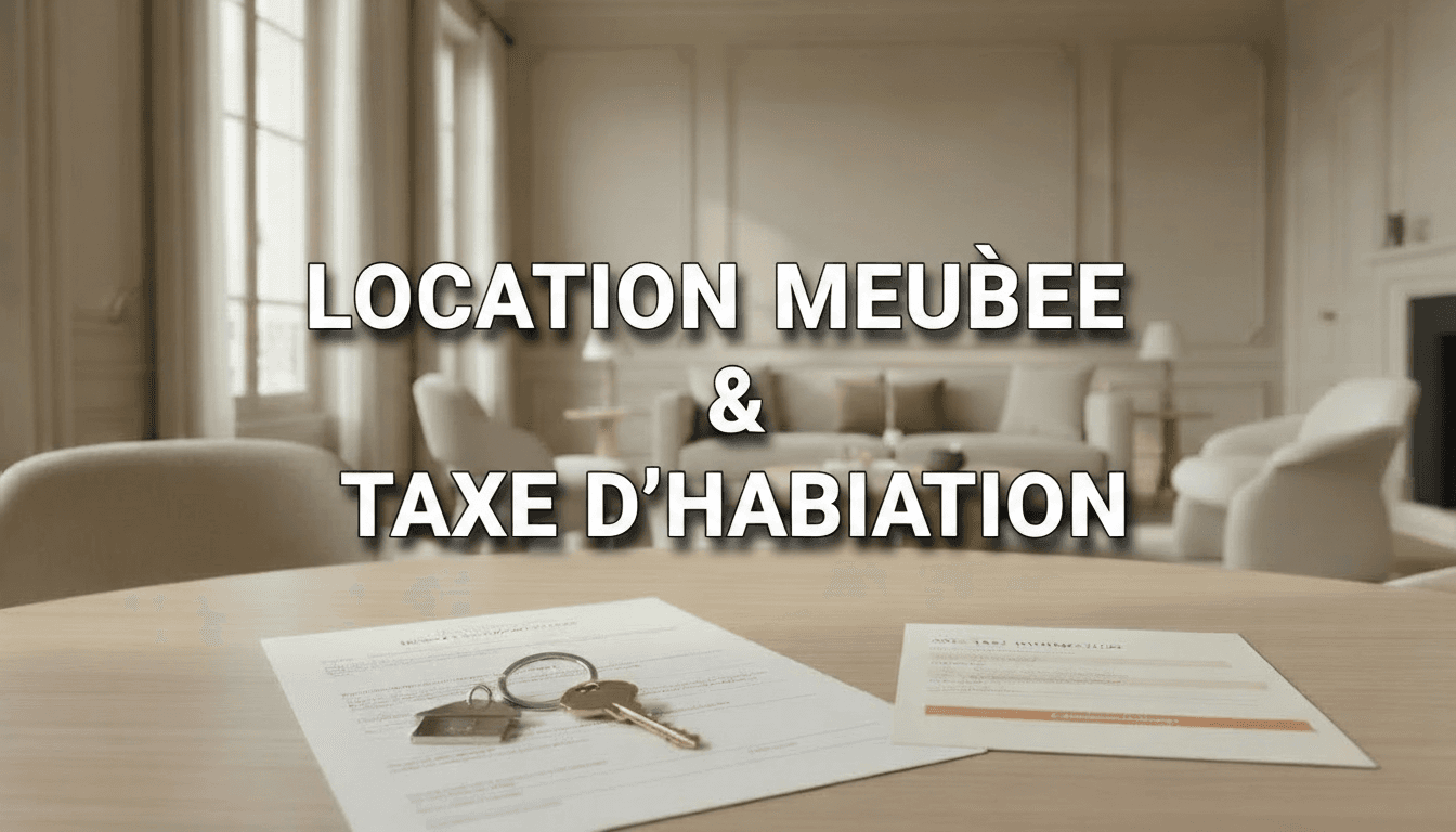 Сдача меблированного жилья (Location meublée) и договор доверительного управления (mandat de gestion) : почему налог на жильё (Taxe d'habitation)может остаться к уплате
