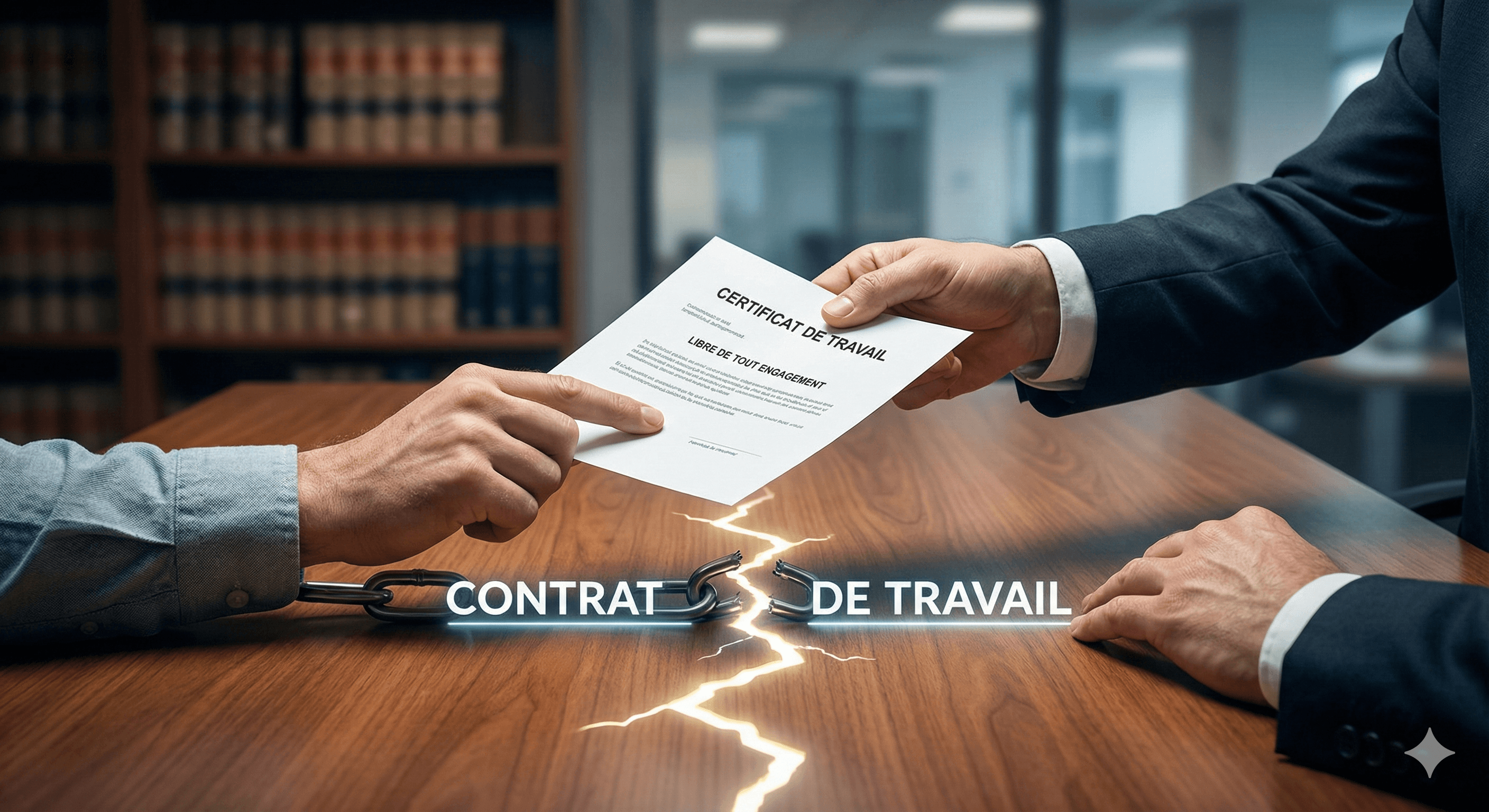 Certificat de Travail : Attention, sa remise peut rompre votre contrat