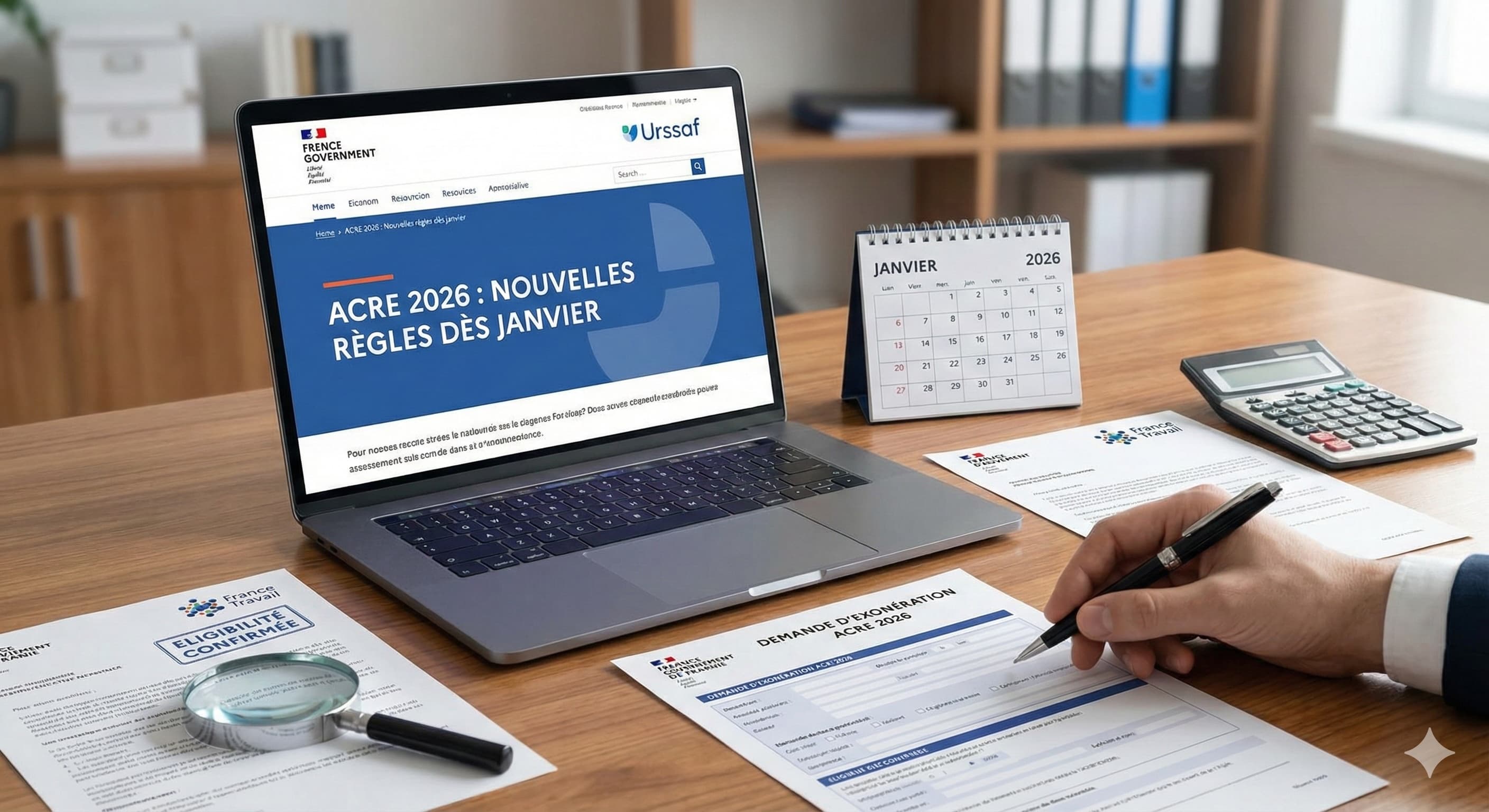 ACRE 2026 : ce qui change pour les créateurs d'entreprise dès janvier